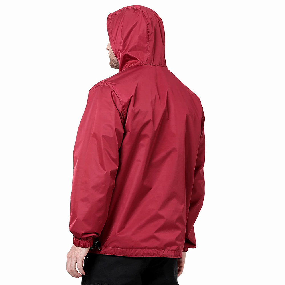 National Apparels Summer Hiking Farm Work Rain Jacket Man PU Hooded Rainsuit Pants Outdoor Hunter Fashion Mens Raincoat
